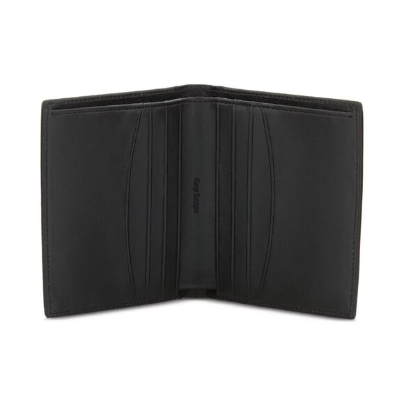 Perry Ellis Portfolio Mens Euro Bifold Wallet Black - Picture 2 of 2